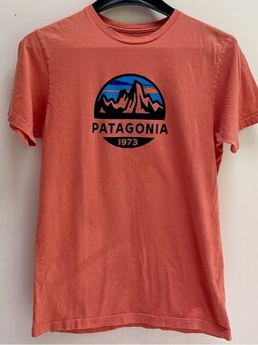 Patagonia Coral Short Sleeve Logo Tee